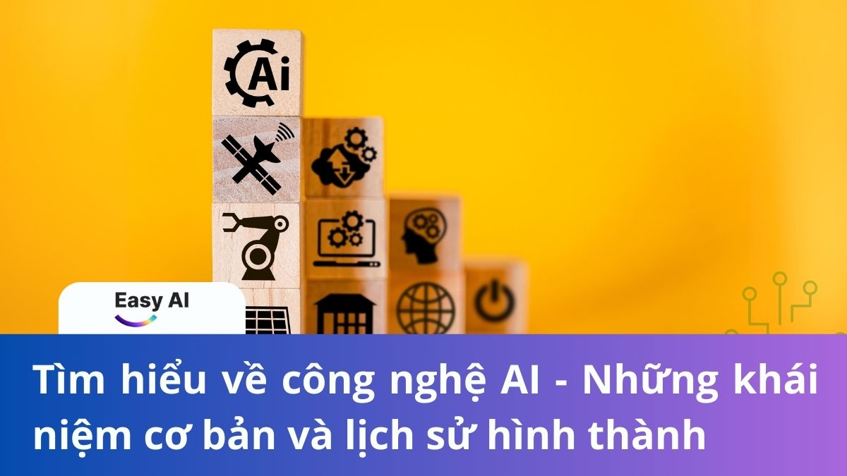 Tìm hiểu về công nghệ AI - Những khái niệm cơ bản và lịch sử hình thành