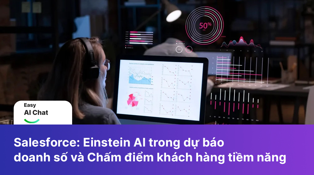 Salesforce: Einstein AI trong dự báo doanh số và Chấm điểm khách hàng tiềm năng