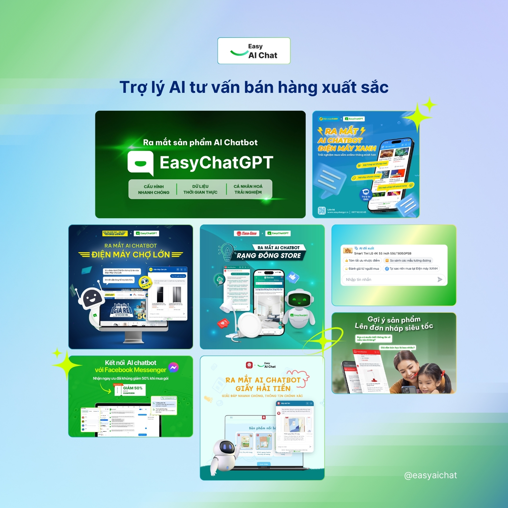 Easy AI Chat đồng hành cùng doanh nghiệp Việt