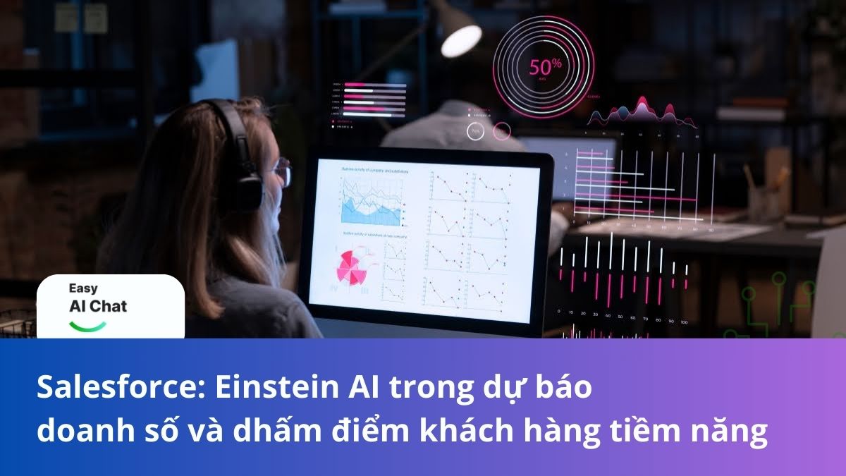 Salesforce: Einstein AI trong dự báo doanh số và dhấm điểm khách hàng tiềm năng