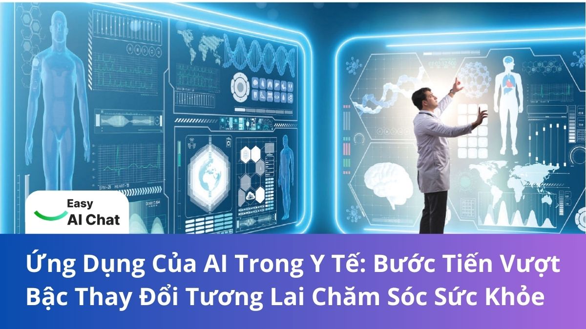 Ứng Dụng Của AI Trong Y Tế: Bước Tiến Vượt Bậc Thay Đổi Tương Lai Chăm Sóc Sức Khỏe